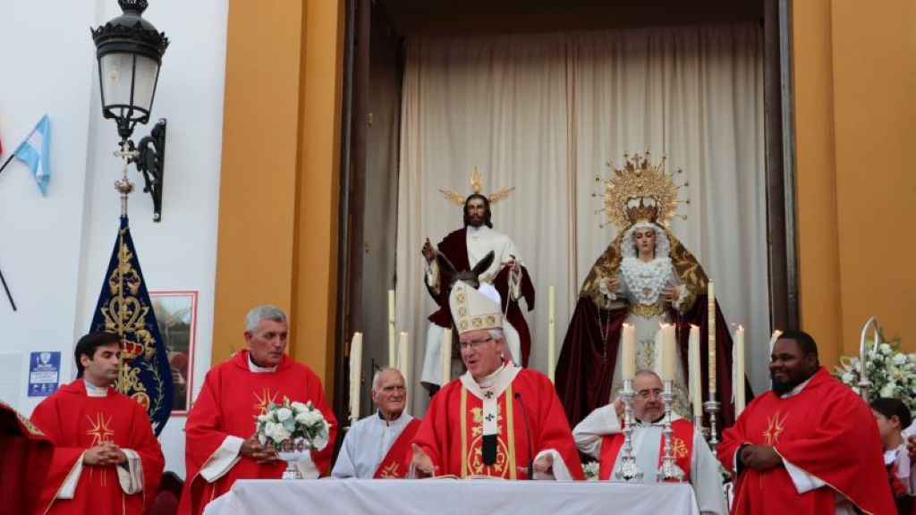 XXV aniversario del traslado de la Hermandad de la Borriquita a la Capilla de Nuestra Señora de los Ángeles, de Los Palacios y Villafranca