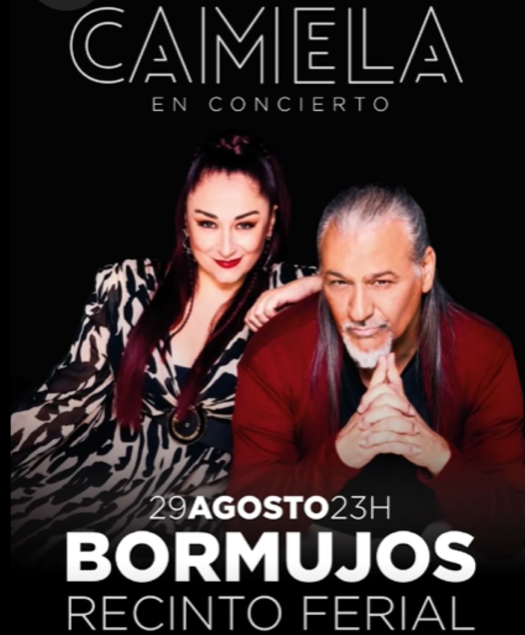 Camela actuará en la Feria de Bormujos con un concierto gratuito el próximo 29 de agosto
