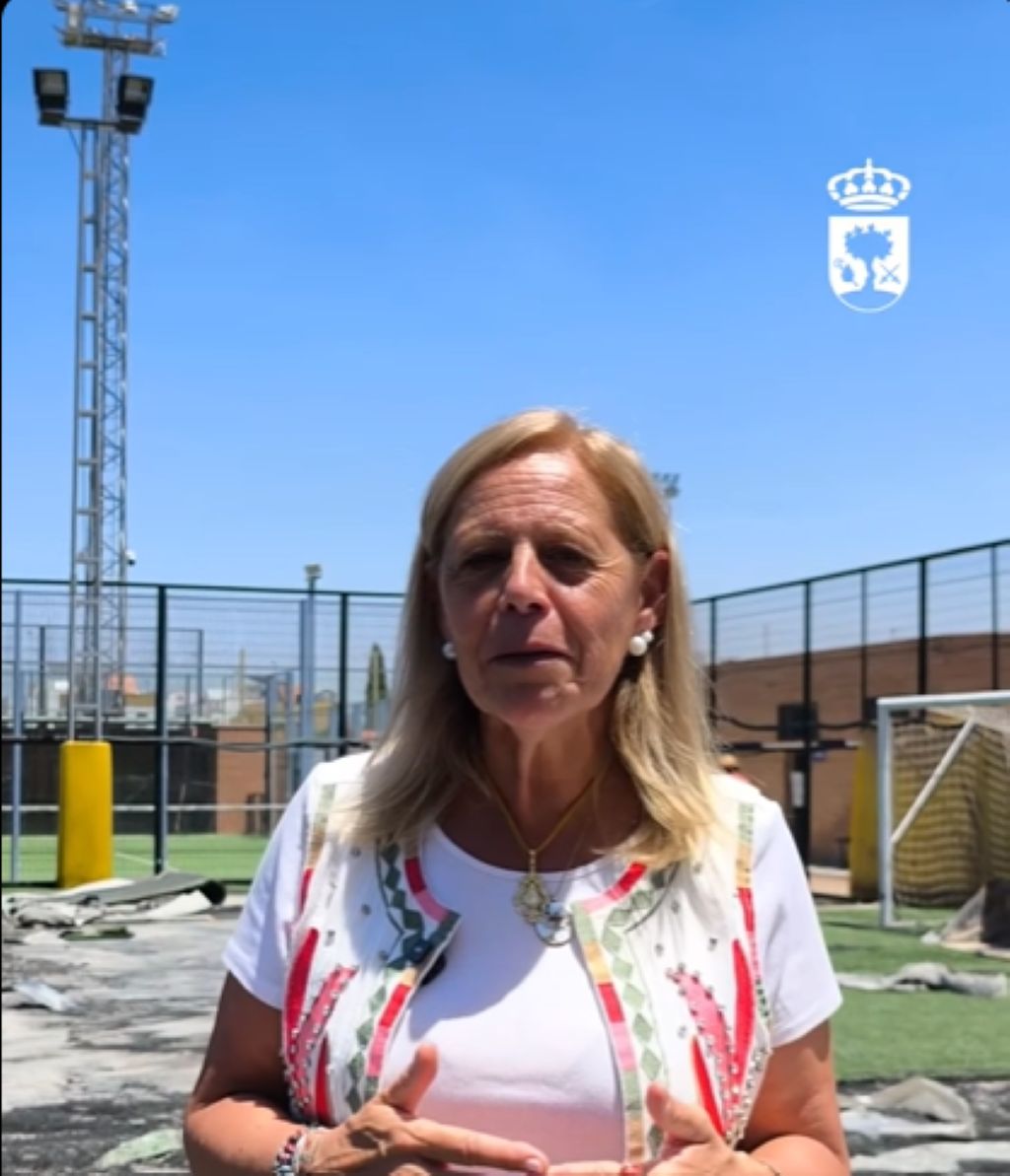 Bormujos inicia las obras de una nueva pista multideporte en el Polideportivo Municipal