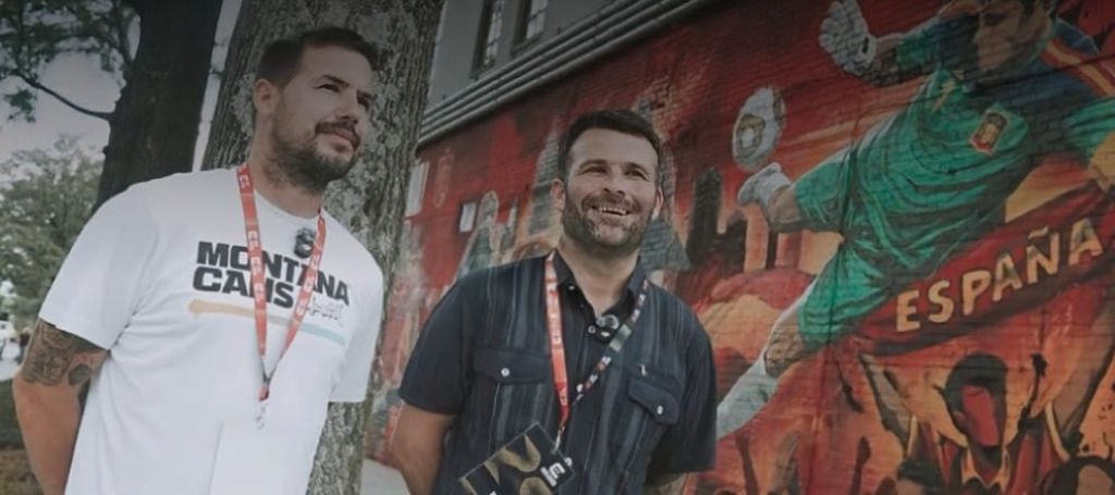 La historia de la Selección se convierte en una obra de arte urbano