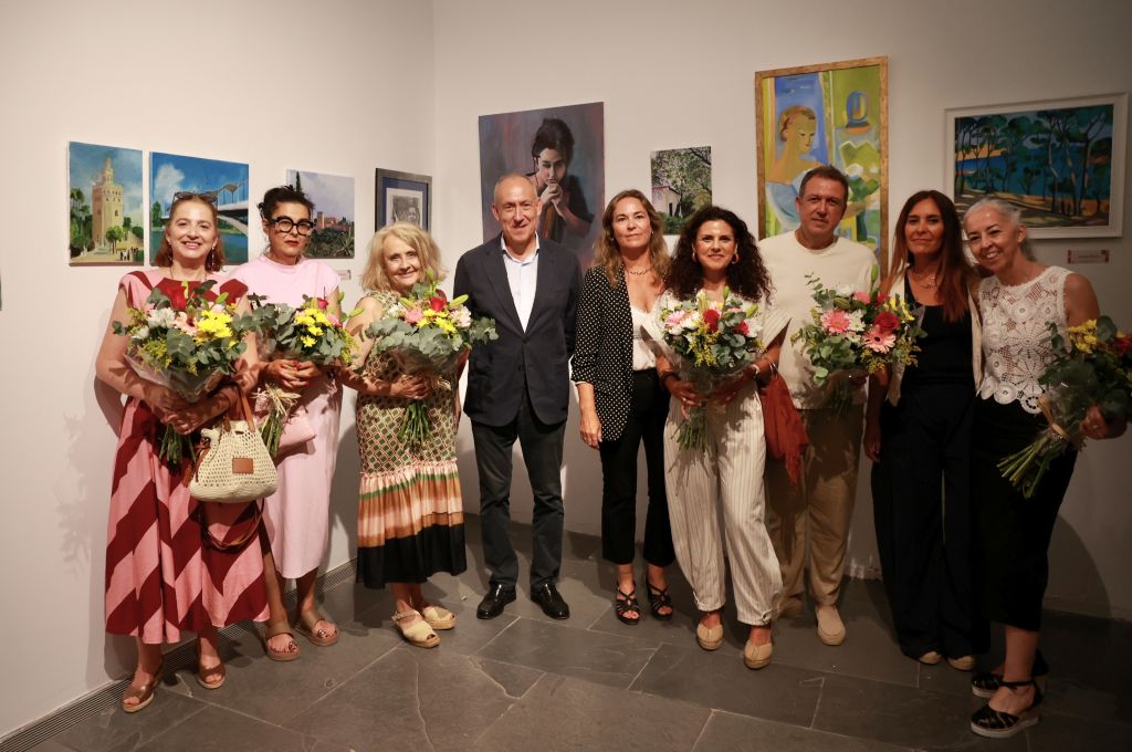 Tomares inaugura la exposición de los talleres municipales de Cultura 