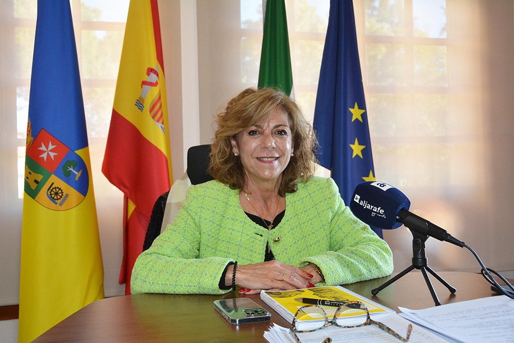 María Luisa Moya: “Quiero colocar a San Juan en el mejor sitio del Aljarafe y en ello es en lo que voy a seguir trabajando”