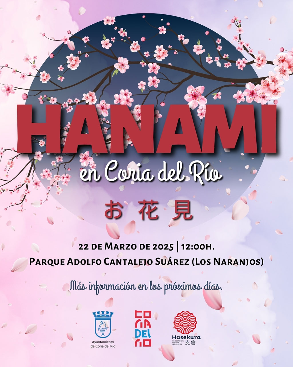 Las culturas japonesa y coriana vuelven a unirse con la octava edición de la festividad de Hanami