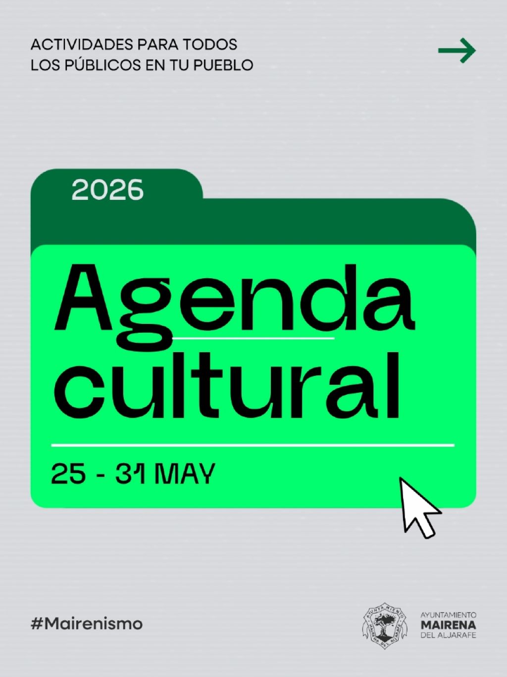 Mairena del Aljarafe reúne teatro, orgullo, salud y tradición en su agenda cultural semanal